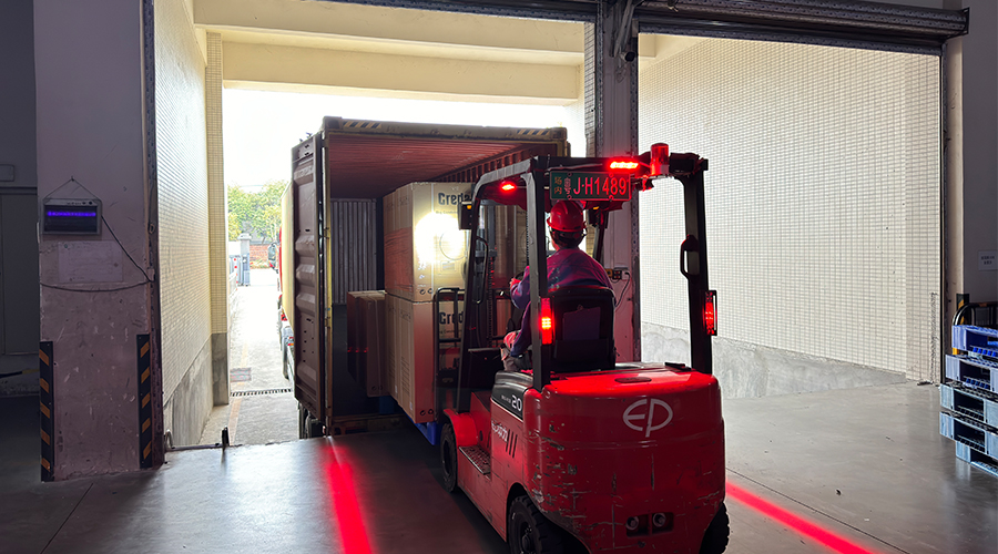 衣物烘干機(jī)出貨英國，開啟合作新篇