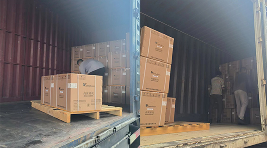 拼速度、高效率地完成國內(nèi)某知名品牌迷你洗衣機發(fā)貨