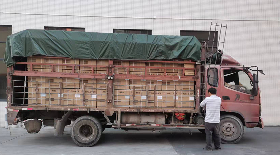 15天，金環(huán)電器順利完成電商客戶的內(nèi)衣干衣機(jī)出貨