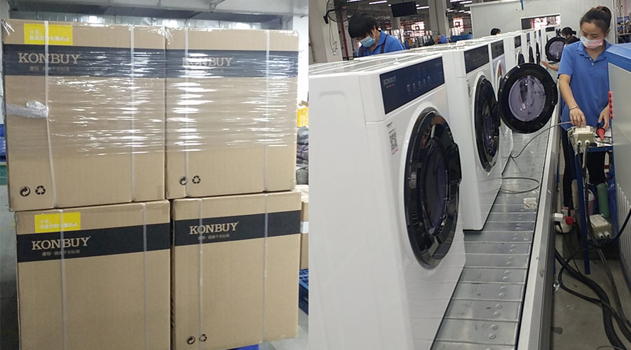 衣物烘干機電商訂單增多！金環(huán)電器加急生產(chǎn)不延誤發(fā)貨
