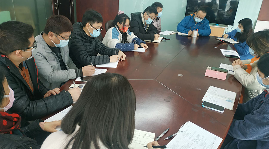 開工大吉！金環(huán)電器組織銷售部門召開動員大會