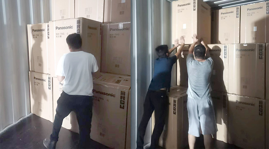 出貨速度！金環(huán)電器順利完成松下客戶的衣物烘干機(jī)出貨