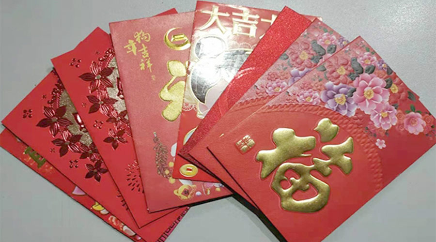 開工好彩頭！金環(huán)電器銷售部為員工派發(fā)開工紅包！