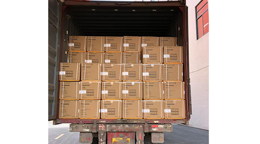 國(guó)內(nèi)知名品牌客戶裝柜完畢！順利發(fā)貨！