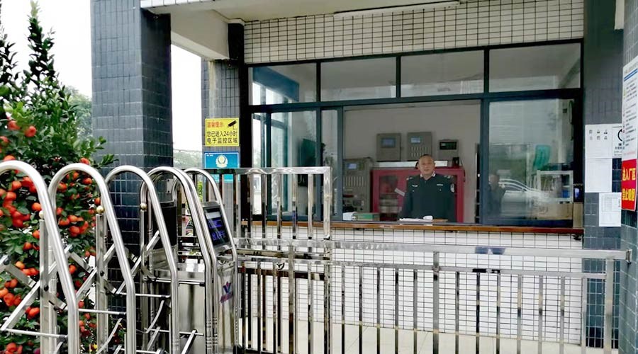 擔(dān)當(dāng)與責(zé)任！金環(huán)電器保安春節(jié)堅守崗位